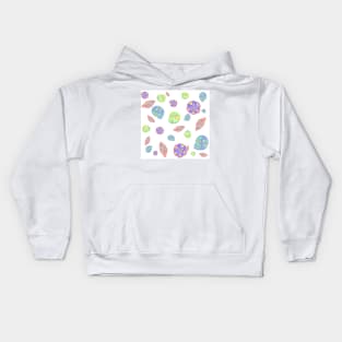 Colorful Sea Shells Kids Hoodie